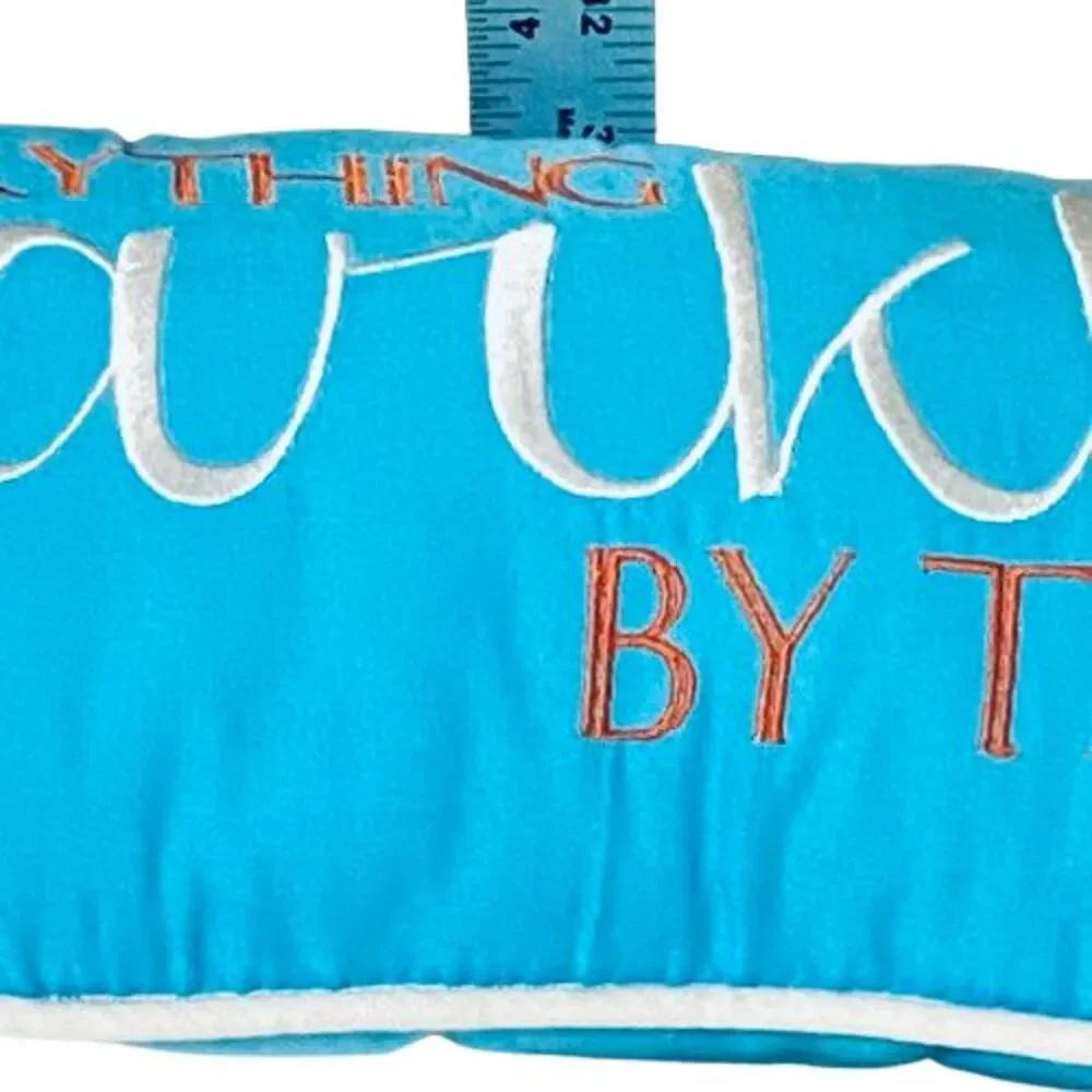 Throw Pillow Unbranded 'Everything Sparkles By The Sea' Home Accents & Decor
